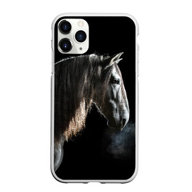 Чехол для iPhone 11 Pro Max матовый с принтом Серный в яблоках конь в городе Новоалтайск, Силикон |  | Тематика изображения на принте: animal | beautiful | black | eyes | gloss | harness | horse | look | muzzle | portrait | в яблоках | взгляд | глаза | животное | конь | красивый | лоск | лошадь | портрет | сбруя | серый | скакун