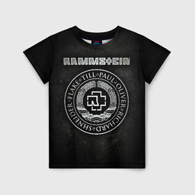 Детская футболка 3D с принтом Rammstein в городе Новоалтайск, 100% гипоаллергенный полиэфир | прямой крой, круглый вырез горловины, длина до линии бедер, чуть спущенное плечо, ткань немного тянется | lindemann | rammstain | rammstein | rammstein 2019 | ramstein | группы | метал | музыка | рок | тилль линдеманн