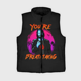 Женский жилет утепленный 3D с принтом Cyberpunk 2077 в городе Новоалтайск,  |  | 2077 | cd | city | cyberpunk | e3 | keanu | netrunner | night | projekt | red | reeves | solo | techie | v | ви | киану ривз | киберпанк | найт | нетраннер | сити | соло | технарь