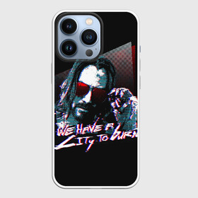 Чехол для iPhone 13 Pro с принтом Cyberpunk 2077 в городе Новоалтайск,  |  | Тематика изображения на принте: 2077 | cd | city | cyberpunk | e3 | keanu | netrunner | night | projekt | red | reeves | solo | techie | v | ви | киану ривз | киберпанк | найт | нетраннер | сити | соло | технарь