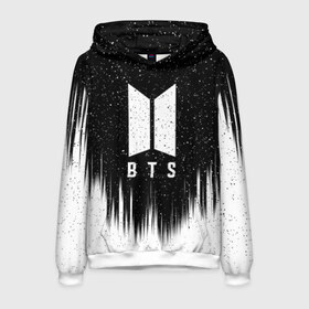 Мужская толстовка 3D с принтом BTS в городе Новоалтайск, 100% полиэстер | двухслойный капюшон со шнурком для регулировки, мягкие манжеты на рукавах и по низу толстовки, спереди карман-кенгуру с мягким внутренним слоем. | bangtan boys | bt21 | bts | bts army | bts stickers | j hope | jimin | jin | jungkook | k pop | rap monster | rapmon | suga | v | бтс | корея | стикеры bts