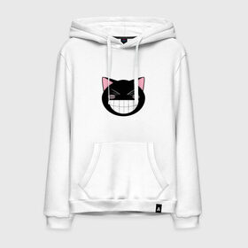 Мужская толстовка с принтом Smiling Cat в городе Новоалтайск, френч-терри, мягкий теплый начес внутри (100% хлопок) | карман-кенгуру, эластичные манжеты и нижняя кромка, капюшон с подкладом и шнурком | animal | cat | cute | kitty | meow | друг | животные | киска | китти | кот | котенок | котик | кошечка | кошка | лев | леопард | милый | мур | мышь | мяу | пантера | питомец | рысь | тигр | улыбка