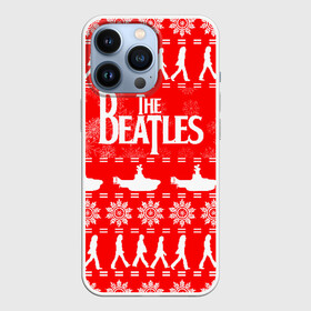 Чехол для iPhone 13 Pro с принтом The Beatles (6) в городе Новоалтайск,  |  | Тематика изображения на принте: beatles | merry christmas | music | rock | the beatles | yellow submarine | битлз | джон леннон | легенда | музыка | новогодний свитшот | новый год | пит бест | рок