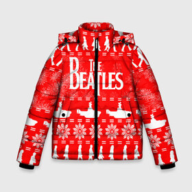 Зимняя куртка для мальчиков 3D с принтом The Beatles (6) в городе Новоалтайск, ткань верха — 100% полиэстер; подклад — 100% полиэстер, утеплитель — 100% полиэстер | длина ниже бедра, удлиненная спинка, воротник стойка и отстегивающийся капюшон. Есть боковые карманы с листочкой на кнопках, утяжки по низу изделия и внутренний карман на молнии. 

Предусмотрены светоотражающий принт на спинке, радужный светоотражающий элемент на пуллере молнии и на резинке для утяжки | beatles | merry christmas | music | rock | the beatles | yellow submarine | битлз | джон леннон | легенда | музыка | новогодний свитшот | новый год | пит бест | рок