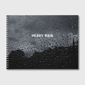 Альбом для рисования с принтом Heavy Rain в городе Новоалтайск, 100% бумага
 | матовая бумага, плотность 200 мг. | Тематика изображения на принте: дождь | жертва | капает | капли | ливень | мастер | оригами | складывать