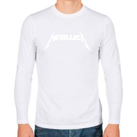 Мужской лонгслив хлопок с принтом METALLICA (НА СПИНЕ) в городе Новоалтайск, 100% хлопок |  | matters metallica | music | nothing else | rock | trash metal | группа | музыка | музыканты | рок | трэш металл