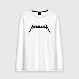 Мужской лонгслив хлопок с принтом METALLICA (НА СПИНЕ) в городе Новоалтайск, 100% хлопок |  | 