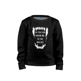 Детский свитшот хлопок с принтом Bring Me the Horizon в городе Новоалтайск, 100% хлопок | круглый вырез горловины, эластичные манжеты, пояс и воротник | bmth | bring me the horizon | альтернативный | бмт | бмтх | бмтш | брин | бринг | горизонт | достань для меня | дэткор | зе | метал | ми | рок | хоризон | электроник