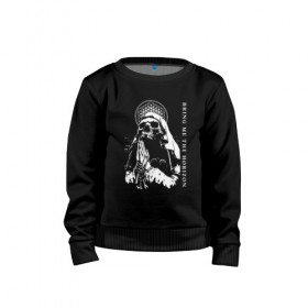 Детский свитшот хлопок с принтом Bring Me the Horizon в городе Новоалтайск, 100% хлопок | круглый вырез горловины, эластичные манжеты, пояс и воротник | bmth | bring me the horizon | альтернативный | бмт | бмтх | бмтш | брин | бринг | горизонт | достань для меня | дэткор | зе | метал | ми | рок | хоризон | электроник