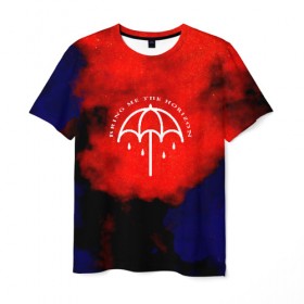 Мужская футболка 3D с принтом Bring Me the Horizon в городе Новоалтайск, 100% полиэфир | прямой крой, круглый вырез горловины, длина до линии бедер | bmth | bring me the horizon | альтернативный | бмт | бмтх | бмтш | брин | бринг | горизонт | достань для меня | дэткор | зе | метал | ми | рок | хоризон | электроник