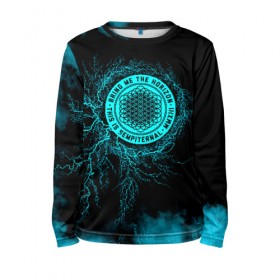 Детский лонгслив 3D с принтом Bring Me the Horizon в городе Новоалтайск, 100% полиэстер | длинные рукава, круглый вырез горловины, полуприлегающий силуэт
 | bmth | bring me the horizon | альтернативный | бмт | бмтх | бмтш | брин | бринг | горизонт | достань для меня | дэткор | зе | метал | ми | рок | хоризон | электроник