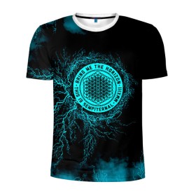 Мужская футболка 3D спортивная с принтом Bring Me the Horizon в городе Новоалтайск, 100% полиэстер с улучшенными характеристиками | приталенный силуэт, круглая горловина, широкие плечи, сужается к линии бедра | bmth | bring me the horizon | альтернативный | бмт | бмтх | бмтш | брин | бринг | горизонт | достань для меня | дэткор | зе | метал | ми | рок | хоризон | электроник