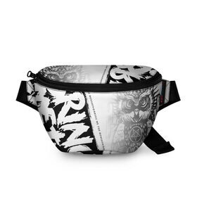 Поясная сумка 3D с принтом Bring Me the Horizon в городе Новоалтайск, 100% полиэстер | плотная ткань, ремень с регулируемой длиной, внутри несколько карманов для мелочей, основное отделение и карман с обратной стороны сумки застегиваются на молнию | bmth | bring me the horizon | альтернативный | бмт | бмтх | бмтш | брин | бринг | горизонт | достань для меня | дэткор | зе | метал | ми | рок | хоризон | электроник