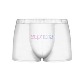 Мужские трусы 3D с принтом сериал Euphoria в городе Новоалтайск, 50% хлопок, 50% полиэстер | классическая посадка, на поясе мягкая тканевая резинка | euphoria | zendaya | драма | зендея | отношения | подростки | ру беннетт | сериал | эйфория