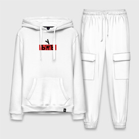 Мужской костюм хлопок с толстовкой с принтом ЪУЪ в городе Новоалтайск,  |  | cursed cat | meme | truxkot19 | мем с котом | мемы | прикол | съука | черный кот | ъуъ съука | юмор