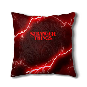 Подушка 3D с принтом STRANGER THINGS в городе Новоалтайск, наволочка – 100% полиэстер, наполнитель – холлофайбер (легкий наполнитель, не вызывает аллергию). | состоит из подушки и наволочки. Наволочка на молнии, легко снимается для стирки | Тематика изображения на принте: 011 | eggo | eleven | friends don t lie | netflix | season 3 | stranger things | демогоргон | нетфликс | одиннадцатая | очень странные дела | сезон 3