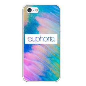 Чехол для iPhone 5/5S матовый с принтом сериал Euphoria в городе Новоалтайск, Силикон | Область печати: задняя сторона чехла, без боковых панелей | zendaya | зендея | ру беннетт | сериал euphoria | эйфория