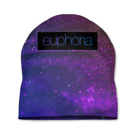 Шапка 3D с принтом сериал Euphoria в городе Новоалтайск, 100% полиэстер | универсальный размер, печать по всей поверхности изделия | zendaya | зендея | ру беннетт | сериал euphoria | эйфория