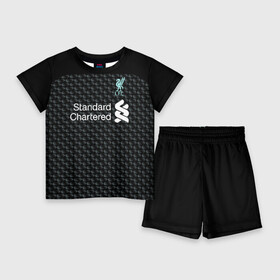 Детский костюм с шортами 3D с принтом Liverpool third 19 20 в городе Новоалтайск,  |  | champions | england | league | liverpool | premier | salah | англия | ван дейк | ливерпуль | лига | мане | мохаммед | салах | фирмино | чемпионов