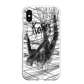 Чехол для iPhone XS Max матовый с принтом Korn The Nothing в городе Новоалтайск, Силикон | Область печати: задняя сторона чехла, без боковых панелей | Тематика изображения на принте: alternative | heavy | korn | koяn | metal | rapcore | rock | the nothing | youll never find me | джонатан дэвис | корн | корни | коян | ню метал | нюметал | рок