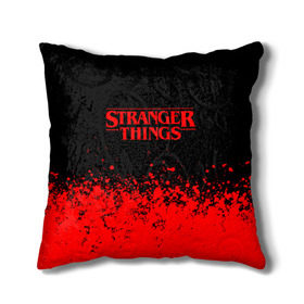 Подушка 3D с принтом STRANGER THINGS в городе Новоалтайск, наволочка – 100% полиэстер, наполнитель – холлофайбер (легкий наполнитель, не вызывает аллергию). | состоит из подушки и наволочки. Наволочка на молнии, легко снимается для стирки | Тематика изображения на принте: 11 | stranger things | одди | одиннадцатая | очень странные дела | сериалы