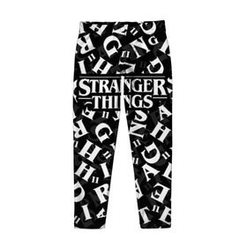 Детские леггинсы 3D с принтом STRANGER THINGS в городе Новоалтайск, полиэстер 85%, спандекс 15% | эластичный пояс, зауженный крой | stranger things | очень странные дела