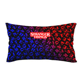 Подушка 3D антистресс с принтом STRANGER THINGS в городе Новоалтайск, наволочка — 100% полиэстер, наполнитель — вспененный полистирол | состоит из подушки и наволочки на молнии | Тематика изображения на принте: stranger things | очень странные дела