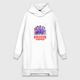Платье-худи хлопок с принтом STRANGER THINGS | ОЧЕНЬ СТРАННЫЕ ДЕЛА в городе Новоалтайск,  |  | stranger things | очень странные дела