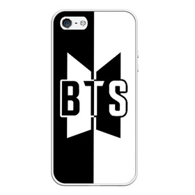 Чехол для iPhone 5/5S матовый с принтом BTS в городе Новоалтайск, Силикон | Область печати: задняя сторона чехла, без боковых панелей | bangtan boys | bts | love yourself | бтс