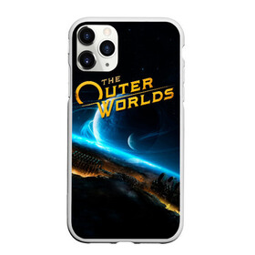 Чехол для iPhone 11 Pro Max матовый с принтом The Outer Worlds в городе Новоалтайск, Силикон |  | e3 | fallout: new vegas | neverwinter nights | obsidian entertainment | pathfinder | pillars of eternity | the outer worlds | tow | внешние миры | внешний мир | е3 | игра | обсидиан интертеймент