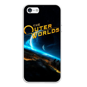 Чехол для iPhone 5/5S матовый с принтом The Outer Worlds в городе Новоалтайск, Силикон | Область печати: задняя сторона чехла, без боковых панелей | e3 | fallout: new vegas | neverwinter nights | obsidian entertainment | pathfinder | pillars of eternity | the outer worlds | tow | внешние миры | внешний мир | е3 | игра | обсидиан интертеймент