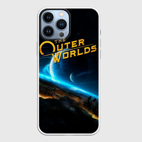 Чехол для iPhone 13 Pro Max с принтом The Outer Worlds в городе Новоалтайск,  |  | e3 | fallout: new vegas | neverwinter nights | obsidian entertainment | pathfinder | pillars of eternity | the outer worlds | tow | внешние миры | внешний мир | е3 | игра | обсидиан интертеймент