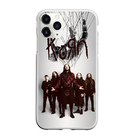 Чехол для iPhone 11 Pro матовый с принтом Korn The Nothing в городе Новоалтайск, Силикон |  | Тематика изображения на принте: alternative | heavy | korn | koяn | metal | rapcore | rock | the nothing | youll never find me | джонатан дэвис | корн | корни | коян | ню метал | нюметал | рок