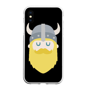 Чехол для iPhone XS Max матовый с принтом Викинги в городе Новоалтайск, Силикон | Область печати: задняя сторона чехла, без боковых панелей | ragnar lothbrok | vikings | викинги | рагнар