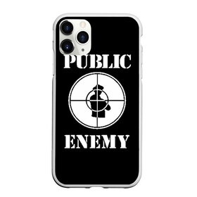 Чехол для iPhone 11 Pro матовый с принтом PE в городе Новоалтайск, Силикон |  | public enemy | rap | реп | рэп