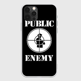 Чехол для iPhone 12 Pro Max с принтом PE в городе Новоалтайск, Силикон |  | public enemy | rap | реп | рэп
