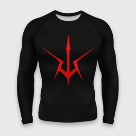 Мужской рашгард 3D с принтом Code Geass logo red в городе Новоалтайск,  |  | anime | аниме | код гиас | код гиасс