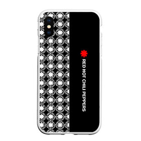 Чехол для iPhone XS Max матовый с принтом RED HOT CHILI PEPPERS в городе Новоалтайск, Силикон | Область печати: задняя сторона чехла, без боковых панелей | red hot chili peppers | rhcp | рхчп | чили пепперс