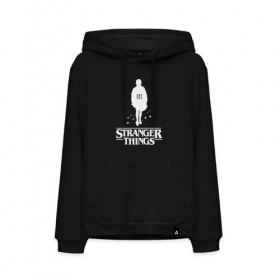 Мужская толстовка с принтом STRANGER THINGS в городе Новоалтайск, френч-терри, мягкий теплый начес внутри (100% хлопок) | карман-кенгуру, эластичные манжеты и нижняя кромка, капюшон с подкладом и шнурком | stranger 2 | stranger 3 | stranger things 3 | things 2 | things 3 | очень странные дела | очень странные дела 3. | очень странный дело