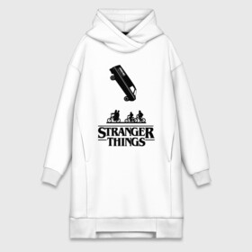 Платье-худи хлопок с принтом STRANGER THINGS в городе Новоалтайск,  |  | stranger 2 | stranger 3 | stranger things 3 | things 2 | things 3 | очень странные дела | очень странные дела 3. | очень странный дело