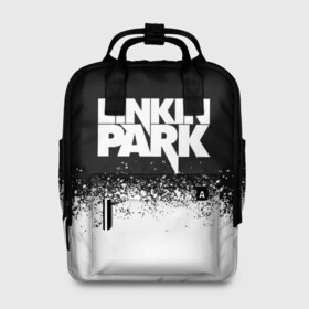 Женский рюкзак 3D с принтом LINKIN PARK в городе Новоалтайск, 100% полиэстер | лямки с регулируемой длиной, сверху ручки, чтобы рюкзак нести как сумку. Основное отделение закрывается на молнию, как и внешний карман. Внутри два дополнительных кармана, один из которых закрывается на молнию. По бокам два дополнительных кармашка, куда поместится маленькая бутылочка
 | chester bennington | linkin park | mike shinoda | линкин парк