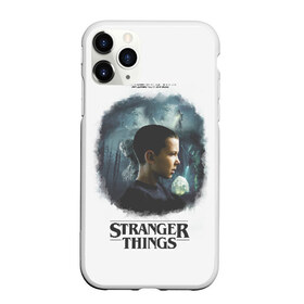 Чехол для iPhone 11 Pro Max матовый с принтом STRANGER THINGS в городе Новоалтайск, Силикон |  | 11 | eleven | stranger | things | дела | крайне | оди | одиннадцатая | одиннадцать | очень | события | странные