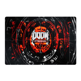 Магнитный плакат 3Х2 с принтом DOOM ETERNAL в городе Новоалтайск, Полимерный материал с магнитным слоем | 6 деталей размером 9*9 см | Тематика изображения на принте: doom | doom eternal | game | дум