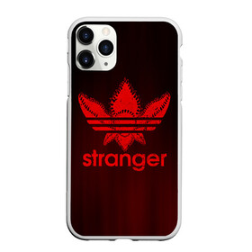 Чехол для iPhone 11 Pro Max матовый с принтом STRANGER THINGS в городе Новоалтайск, Силикон |  | 011 | down | eleven | netflix | season | series | strange | stranger | things | upside | дела | дина | загадочные | монстр | монстры | одиннадцать | очень | сезон | сериал | сериалы | события | странные | ужасы