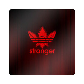 Магнит виниловый Квадрат с принтом STRANGER THINGS в городе Новоалтайск, полимерный материал с магнитным слоем | размер 9*9 см, закругленные углы | 011 | down | eleven | netflix | season | series | strange | stranger | things | upside | дела | дина | загадочные | монстр | монстры | одиннадцать | очень | сезон | сериал | сериалы | события | странные | ужасы