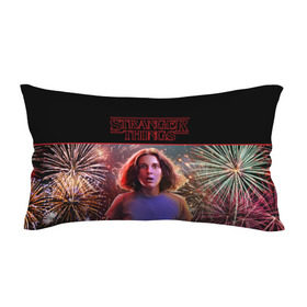 Подушка 3D антистресс с принтом STRANGER THINGS в городе Новоалтайск, наволочка — 100% полиэстер, наполнитель — вспененный полистирол | состоит из подушки и наволочки на молнии | Тематика изображения на принте: 011 | down | eleven | netflix | season | series | strange | stranger | things | upside | дела | дина | загадочные | монстр | монстры | одиннадцать | очень | сезон | сериал | сериалы | события | странные | ужасы