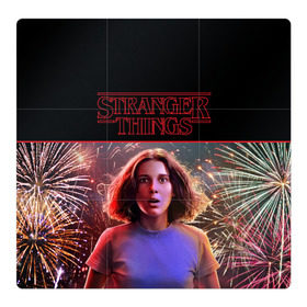 Магнитный плакат 3Х3 с принтом STRANGER THINGS в городе Новоалтайск, Полимерный материал с магнитным слоем | 9 деталей размером 9*9 см | 011 | down | eleven | netflix | season | series | strange | stranger | things | upside | дела | дина | загадочные | монстр | монстры | одиннадцать | очень | сезон | сериал | сериалы | события | странные | ужасы