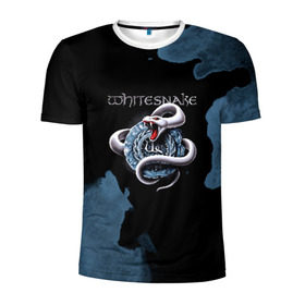 Мужская футболка 3D спортивная с принтом WHITESNAKE в городе Новоалтайск, 100% полиэстер с улучшенными характеристиками | приталенный силуэт, круглая горловина, широкие плечи, сужается к линии бедра | Тематика изображения на принте: whitesnake | ws | белая змея | блюз | вайт | вайтснек | вс | глэм | джоэл хокстра | дэвид ковердэйл | майкл девин | метал | микеле луппи | реб бич | рок группа | снек | томми олдридж | хард | хеви