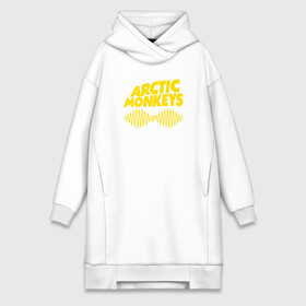 Платье-худи хлопок с принтом ARCTIC MONKEYS в городе Новоалтайск,  |  | arctic monkeys | арктик манкис | арктические мартышки
