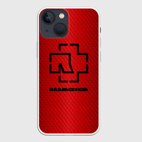 Чехол для iPhone 13 mini с принтом Rammstein. в городе Новоалтайск,  |  | 3d | hard | logo | metal | music | rammstein | rock | вектор | геометрия | градиент | знак | иллюстрация | клетка | кубики | лого | метал | музыка | рамштайн | рок | символ | текстура
